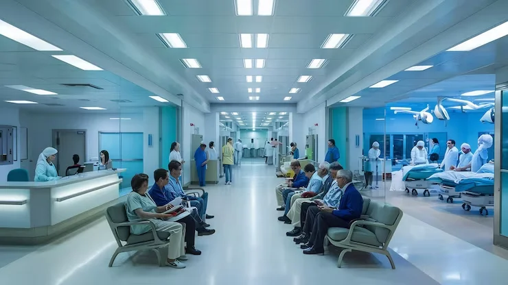 Clinical network and hospital Wi-Fi