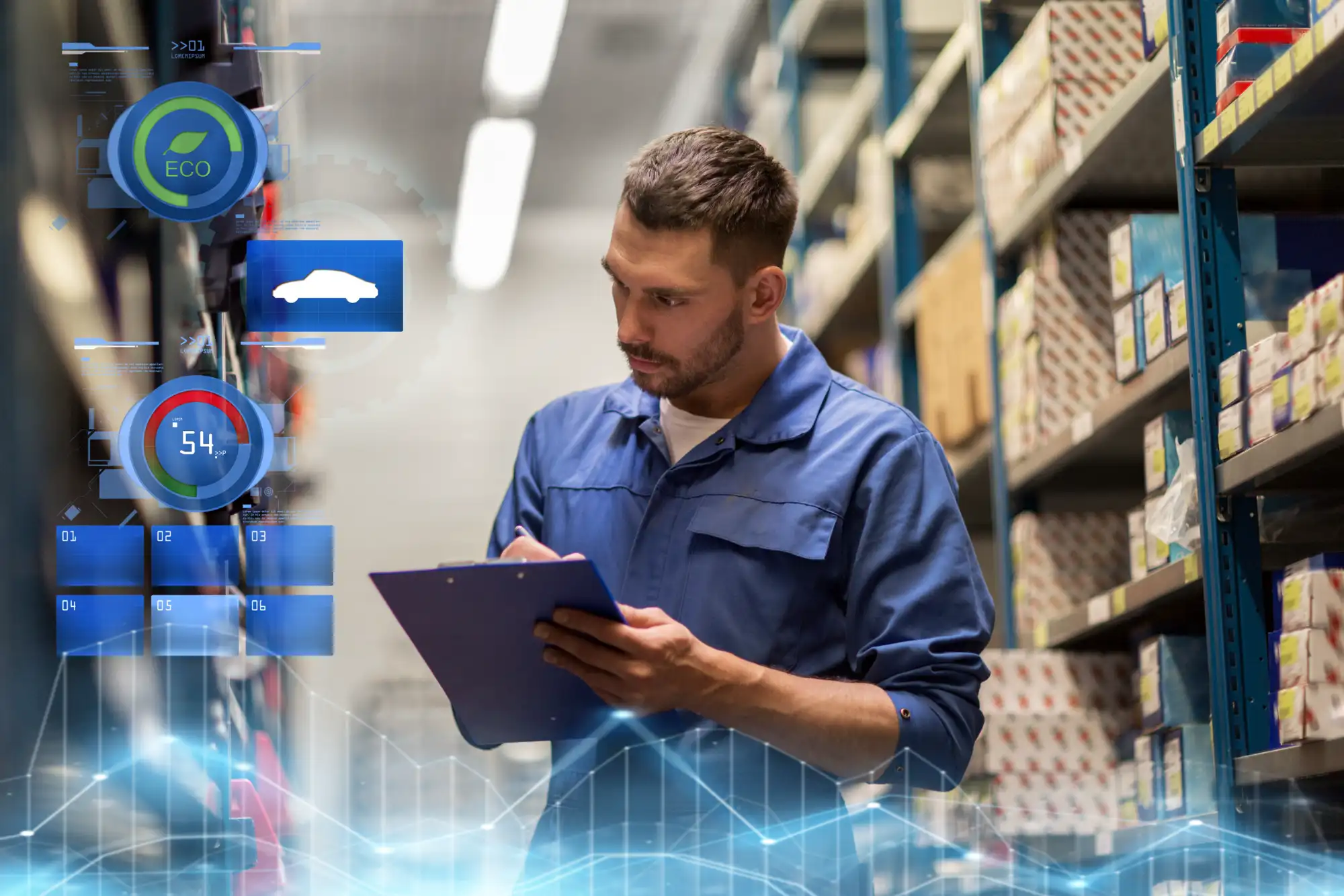 Warehouse edge and application infrastructure