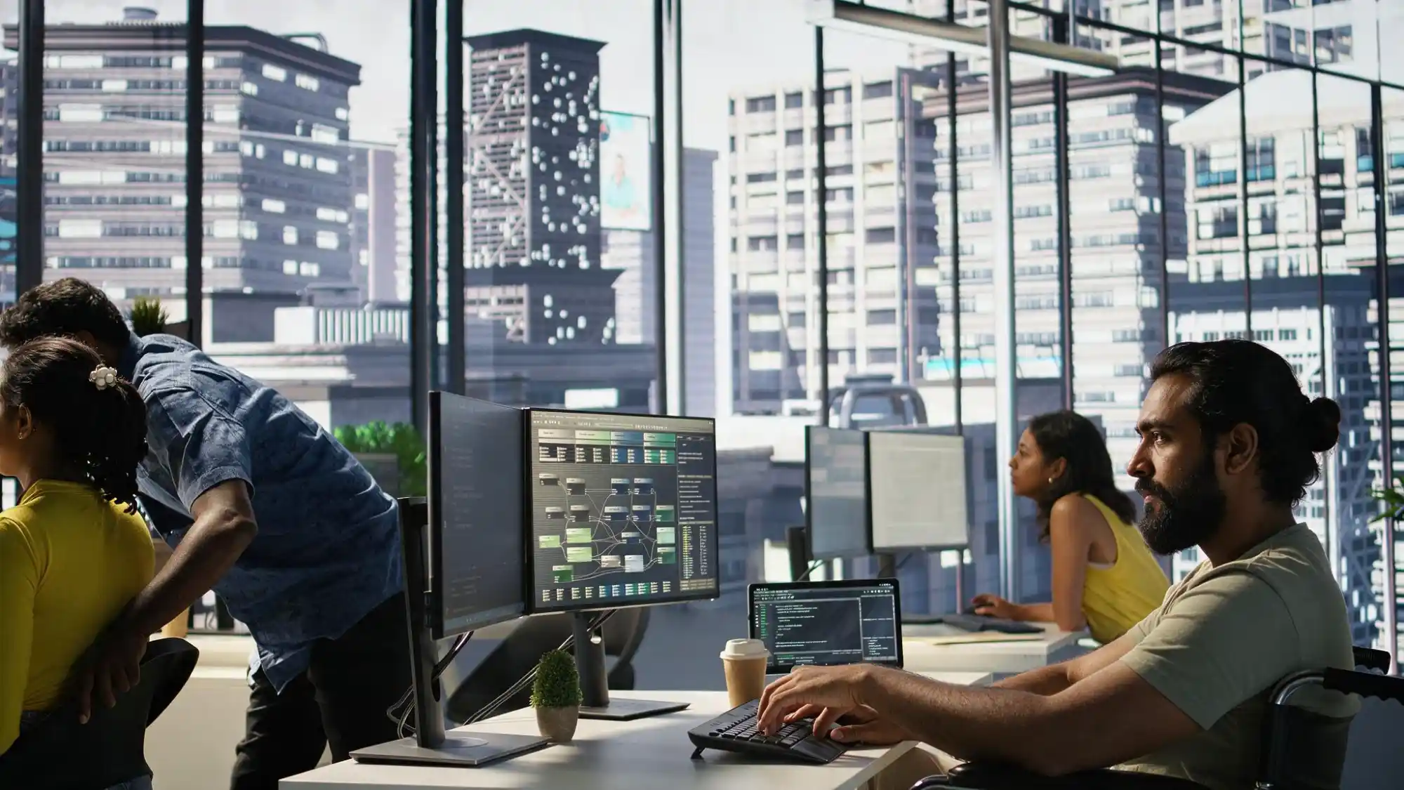 Modern enterprise office