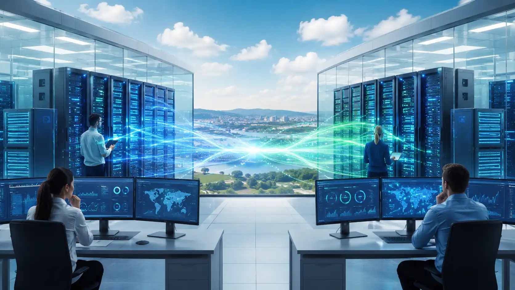 Data centre to data centre disaster recovery
